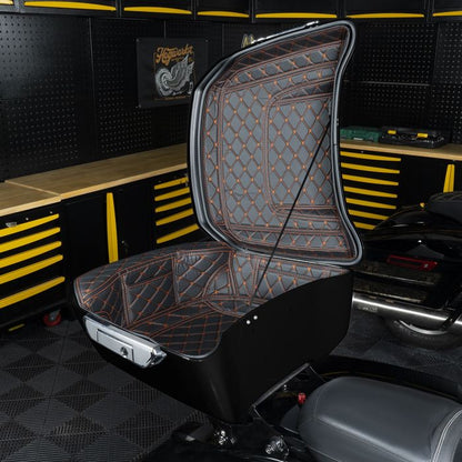 Orange Stitching HOGWORKZ® Grand Tour Pack Liner for '23.5-'26 Harley® Touring
