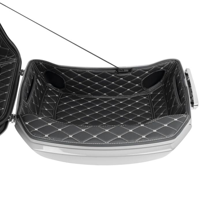 Silver Stitching HOGWORKZ® OEM Grand Tour Pack Liner for '26 Harley® Touring