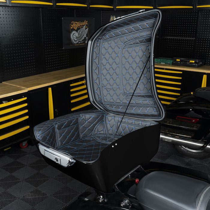 Blue Stitching HOGWORKZ® OEM Grand Tour Pack Liner for '26 Harley® Touring