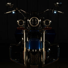 LED Handlebar DRL / Turn Signals for Harley® Dyna/Softail/Sportster | Black