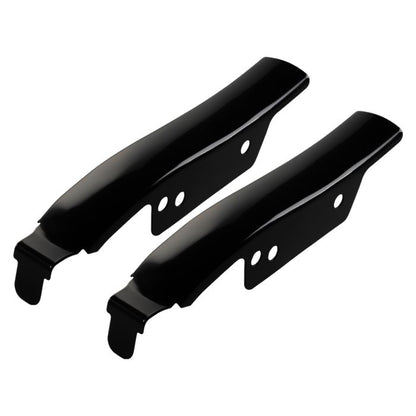 Black Solid Saddlebag Filler Strips for Harley® Touring '93-'08