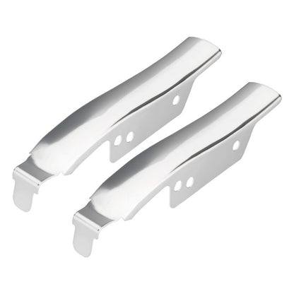 Chrome Solid Saddlebag Filler Strips for Harley® Touring
