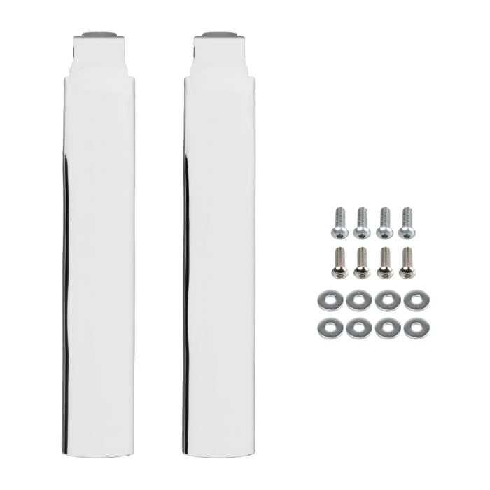 Chrome Solid Saddlebag Filler Strips for Harley® Touring kit