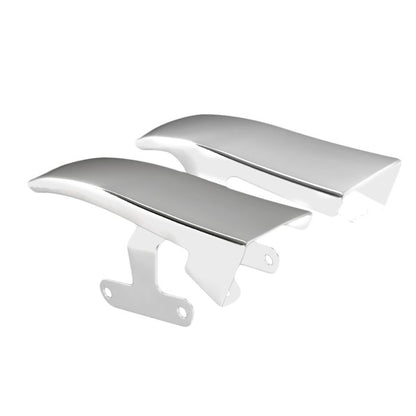 Chrome Solid Saddlebag Filler Strips for Harley® Touring from HOGWORKZ