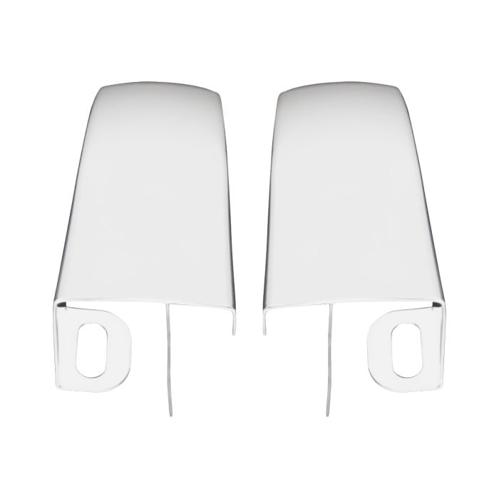 Chrome Solid Saddlebag Filler Strips for Harley® Touring from HOGWORKZ side