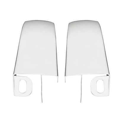 Chrome Solid Saddlebag Filler Strips for Harley® Touring from HOGWORKZ side
