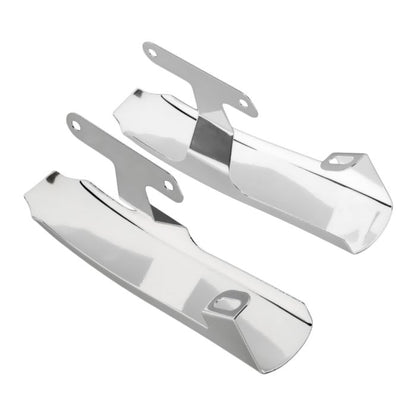 Chrome Solid Saddlebag Filler Strips for Harley® Touring from HOGWORKZ bottom
