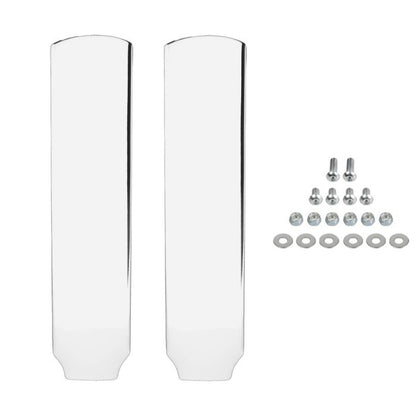 Chrome Solid Saddlebag Filler Strips for Harley® Touring from HOGWORKZ kit