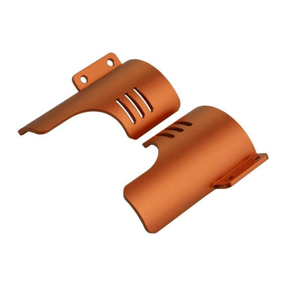 Orange Front Fork Guards for Harley® Touring CVO
