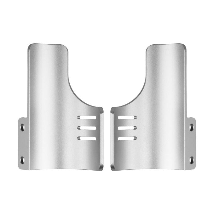 Silver Front Fork Guards for Harley® Touring CVO