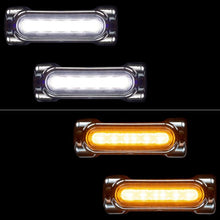 HOGWORKZ® Chrome Engine Guard Highway Bar LED Lights amber