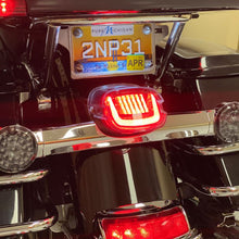 Sequential LED Taillight w/out Plate Light with Smoked lens from HOGWORKZ® on Harley-Davidson Ultra Limited