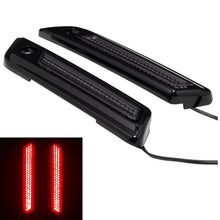 Black Saddlebag LED Latch Coverz™ for Harley® Touring from HOGWORKZ
