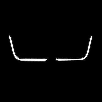 HOGWORKZ® Black Lumipro Lower Vented Fairing LEDs for Harley® Touring running light