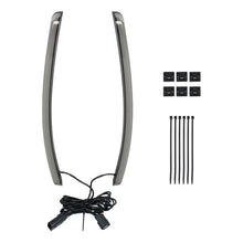 HOGWORKZ® Smoked TrueFire™ Saddlebag Bottom LED Lights for Harley® Touring kit