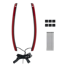 HOGWORKZ® Red TrueFire™ Saddlebag Bottom LED Lights for Harley® Touring kit