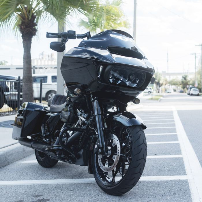 wrapped 19" harley fender