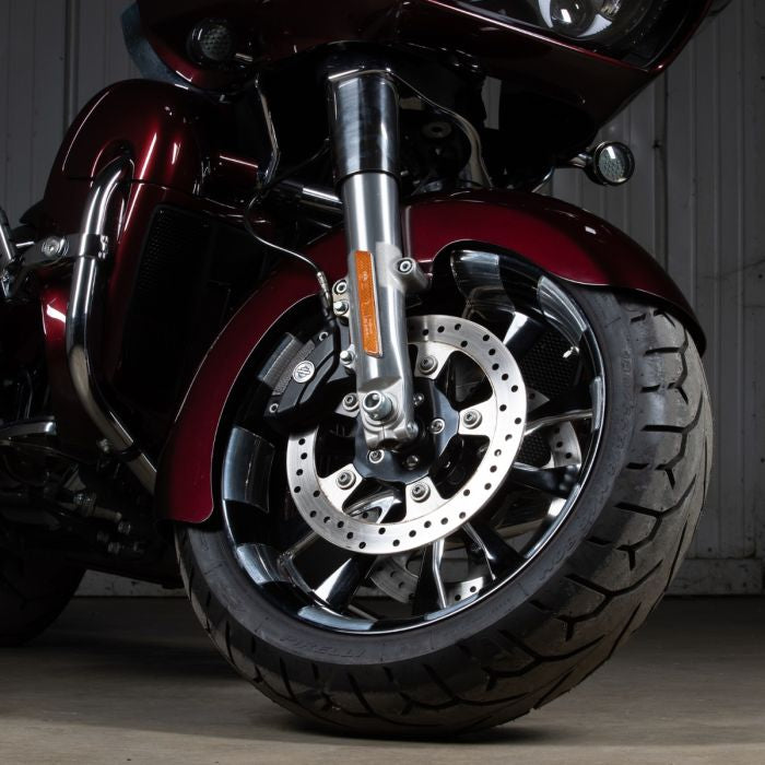 Color Matched 18" Wide Fat Tire Front Fender for Harley® Touring from HOGWORKZ on Road Glide