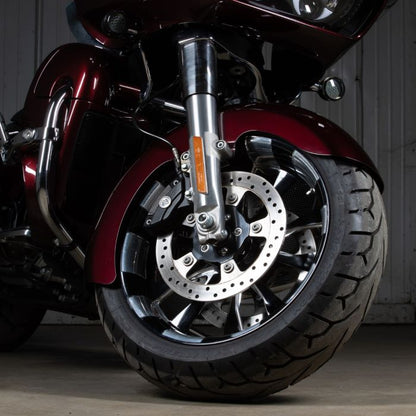 Color Matched 18" Wide Fat Tire Front Fender for Harley® Touring from HOGWORKZ on Road Glide