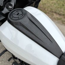 Forged Carbon Fiber Tank Topper Dash for Harley® Touring from HOGWORKZ on bike