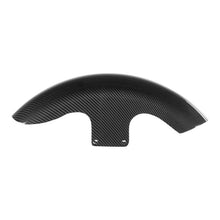 HOGWORKZ® 100% Carbon Fiber Chopped 21" Front Fender for Harley® Touring side