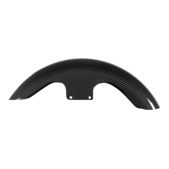 HOGWORKZ® 100% Carbon Fiber Mid-Length 19" Front Fender for Harley® Touring front
