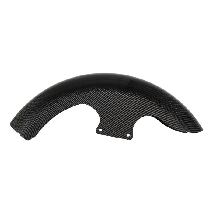 HOGWORKZ® 100% Carbon Fiber Mid-Length 21" Front Fender for Harley® Touring front