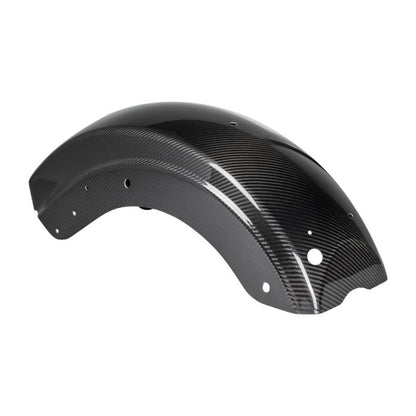 HOGWORKZ® 100% Carbon Fiber Full Sweep Rear Fender for Harley® Touring right angle