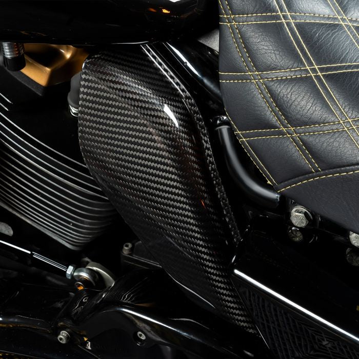 Carbon Fiber Air Deflectors for Harley® Touring from HOGWORKZ close up