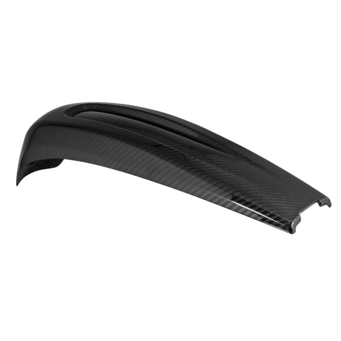 Carbon Fiber Flatline Tank Topper™️Dash Console for Harley® FLHXS / FLTRXS from HOGWORKZ angle