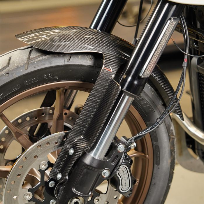 Carbon Fiber Front Fender for Harley® Low Rider S / Low Rider ST from HOGWORKZ on harley bike