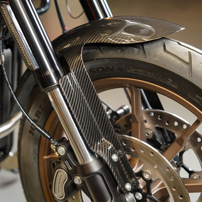 Carbon Fiber Front Fender for Harley® Low Rider S / Low Rider ST from HOGWORKZ front side