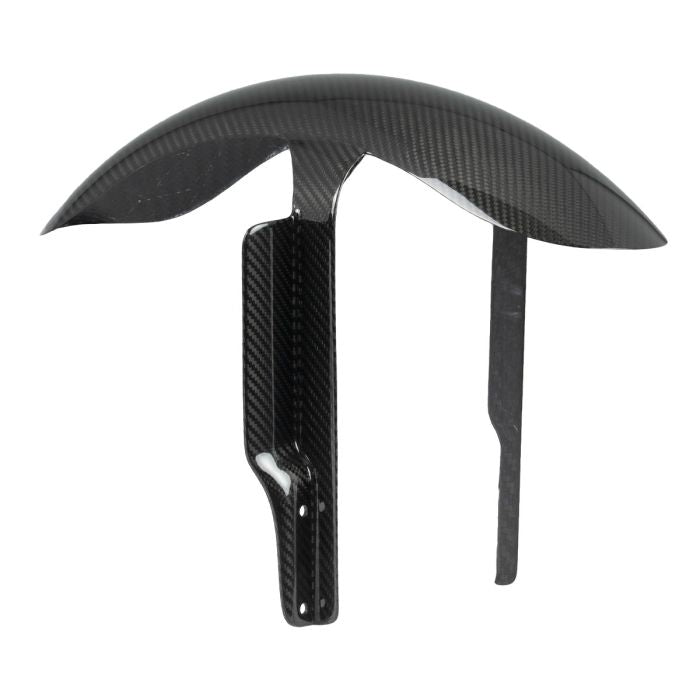 Carbon Fiber Front Fender for Harley® Low Rider S / Low Rider ST from HOGWORKZ right angle