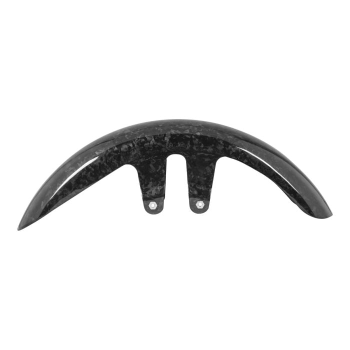 HOGWORKZ® Gloss Forged Carbon Fiber Front Fender for Harley® Touring front
