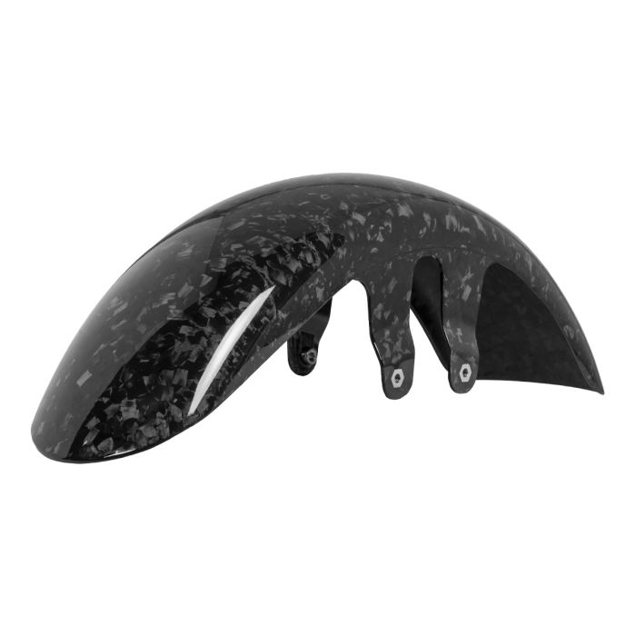 HOGWORKZ® Gloss Forged Carbon Fiber Front Fender for Harley® Touring