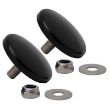 Black Fairing Mirror Hole Plugs for Harley® Street Glide from HOGWORKZ®