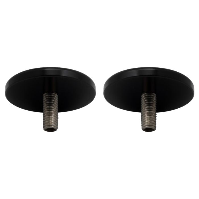 Black Fairing Mirror Hole Plugs for Harley® Street Glide from HOGWORKZ® thread up
