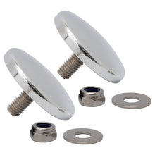 Chrome Fairing Mirror Hole Plugs for Harley® Street Glide from HOGWORKZ®