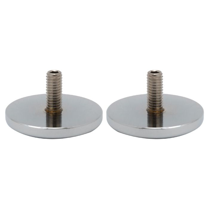 Chrome Fairing Mirror Hole Plugs for Harley® Street Glide from HOGWORKZ® threads