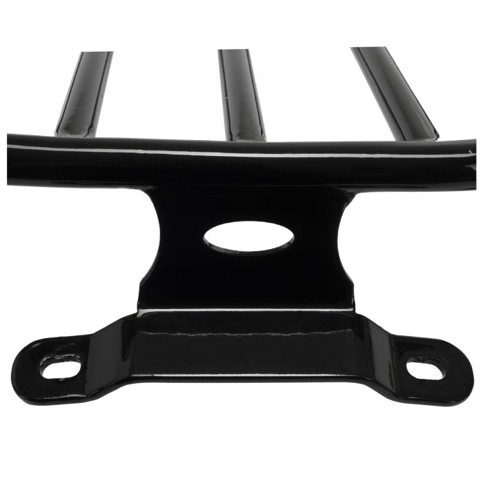 Harley-Davidson® Softail Heritage softail Deluxe Black Solo motorcycle Luggage Rack from HOGWORKZ® front bracket