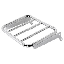 Harley Softail Chrome Luggage Rack Add-On for Sissy Bar Backrest '18-'23 from hogworkz