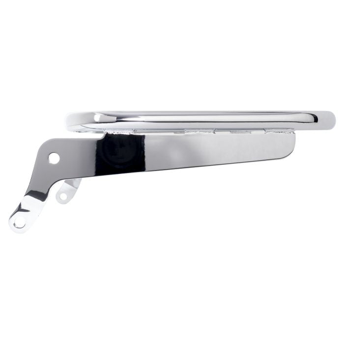 Harley Softail Chrome Luggage Rack Add-On for Sissy Bar Backrest '18-'23 from hogworkz side view