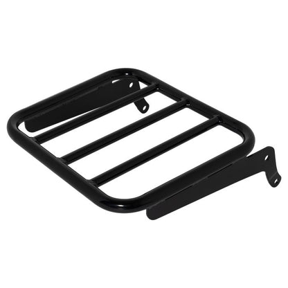 Harley Softail Black Luggage Rack Add-On for Sissy Bar Backrest from hogworkz