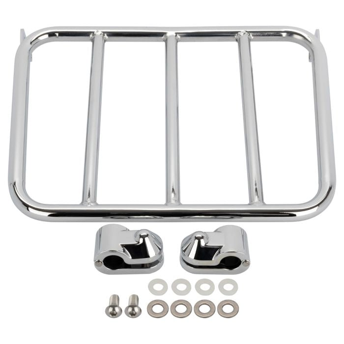 Chrome Luggage Rack Add-On for Harley® Fat Boy / Breakout  from HOGWORKZ