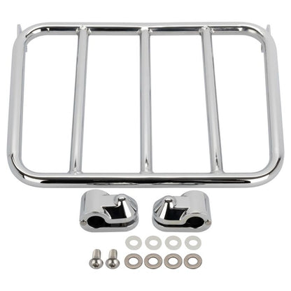 Chrome Luggage Rack Add-On for Harley® Fat Boy / Breakout  from HOGWORKZ