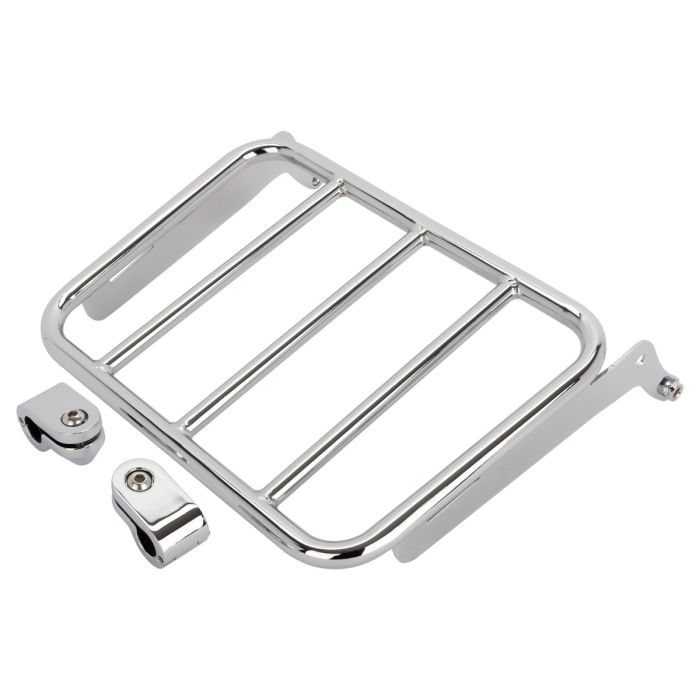 Chrome Luggage Rack Add-On for Harley® Fat Boy / Breakout  from HOGWORKZ kit