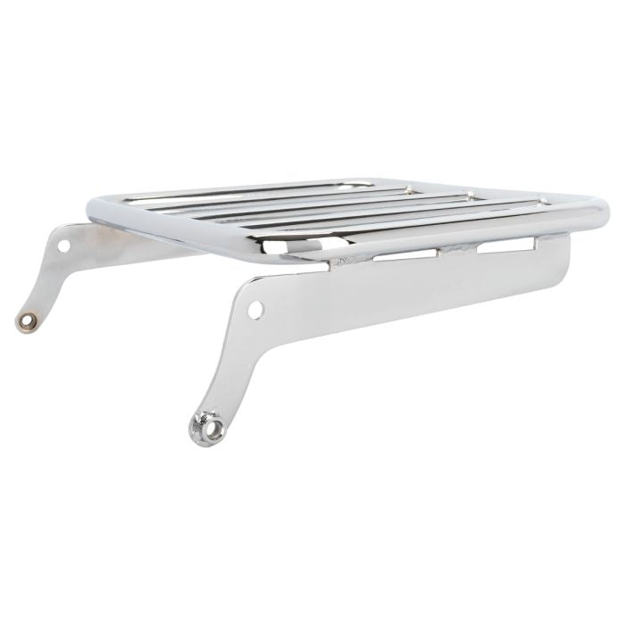 Chrome Luggage Rack Add-On for Harley® Fat Boy / Breakout  from HOGWORKZ back