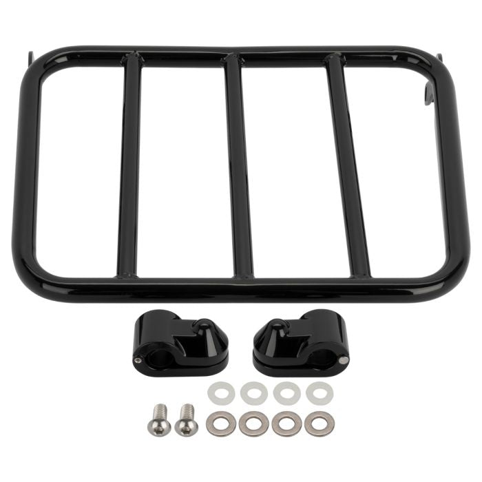 Harley® Fat Boy / Breakout Black Luggage Rack Add-On for Sissy bars from HOGWORKZ® kit