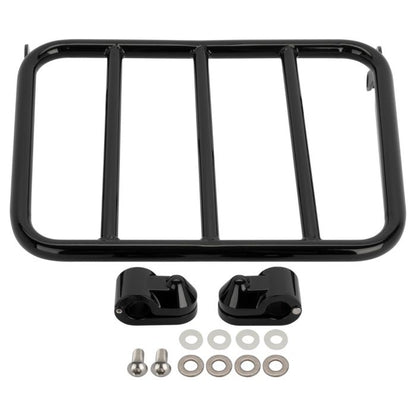 Harley® Fat Boy / Breakout Black Luggage Rack Add-On for Sissy bars from HOGWORKZ® kit