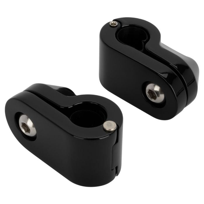 Harley® Fat Boy / Breakout Black Luggage Rack Add-On for Sissy bars from HOGWORKZ® clamp